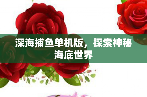 探索神秘海底世界图片