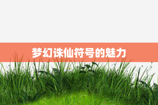 梦幻诛仙符号的魅力图片