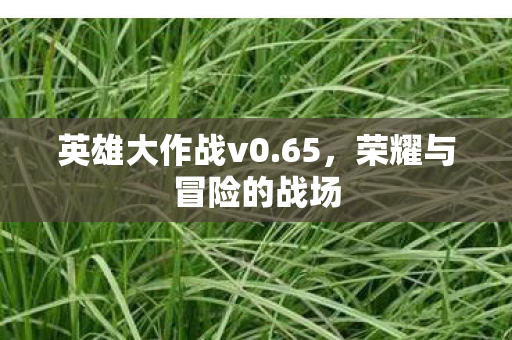 荣耀与冒险的战场图片