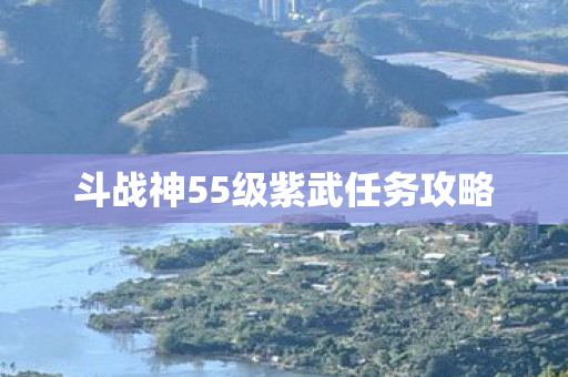 斗战神55级紫武任务攻略图片