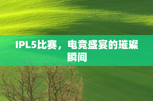 电竞盛宴的璀璨瞬间图片