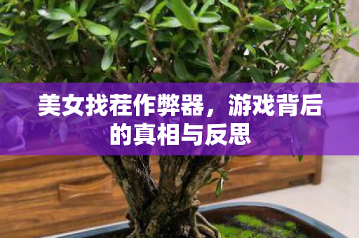 游戏背后的真相与反思图片