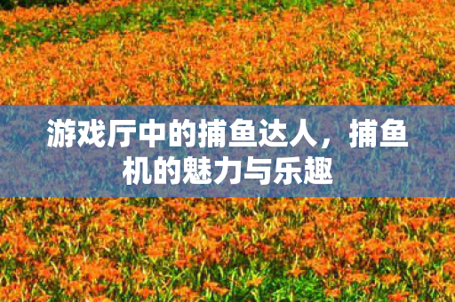 游戏厅中的捕鱼达人图片