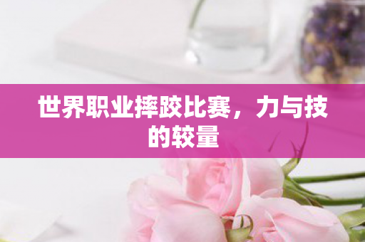 世界职业摔跤比赛图片