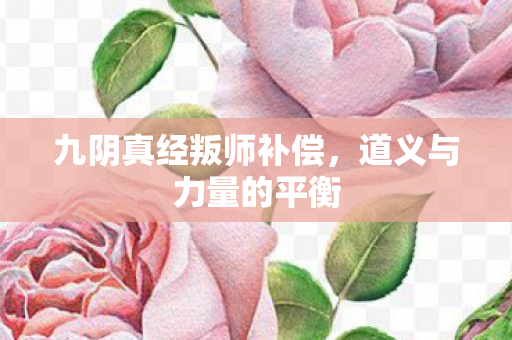 九阴真经叛师补偿图片