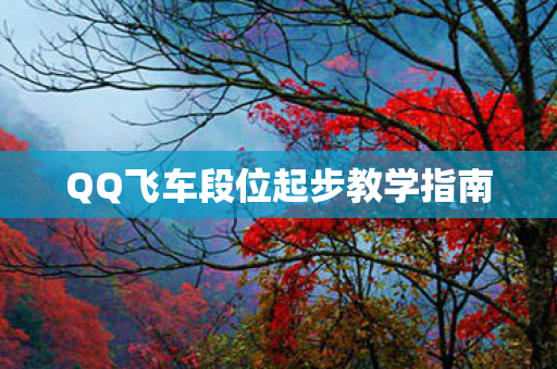 QQ飞车段位起步教学指南图片