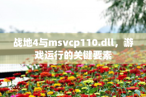 战地4与msvcp110图片