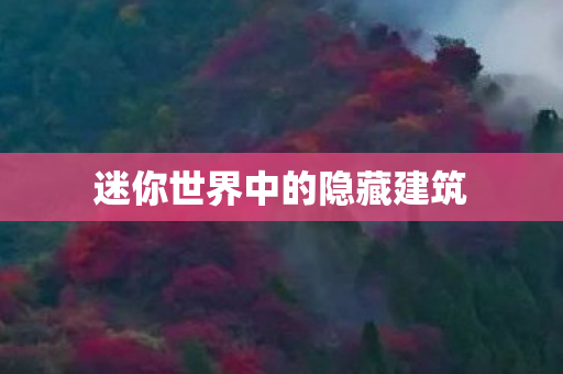 迷你世界中的隐藏建筑图片