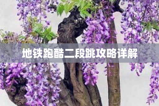 地铁跑酷二段跳攻略详解图片