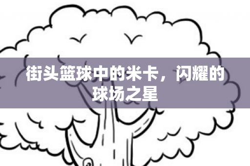 街头篮球中的米卡图片