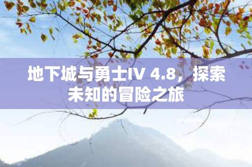 地下城与勇士IV 4图片