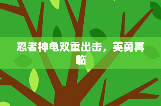 忍者神龟双重出击图片