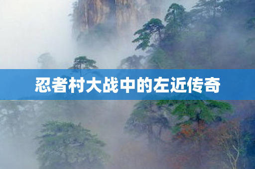 忍者村大战中的左近传奇图片