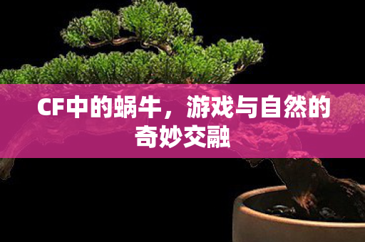 游戏与自然的奇妙交融图片