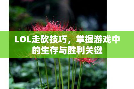 掌握游戏中的生存与胜利关键图片