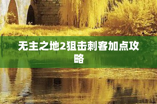 无主之地2狙击刺客加点攻略图片