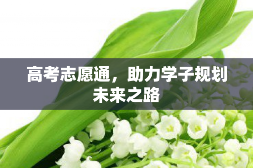 助力学子规划未来之路图片