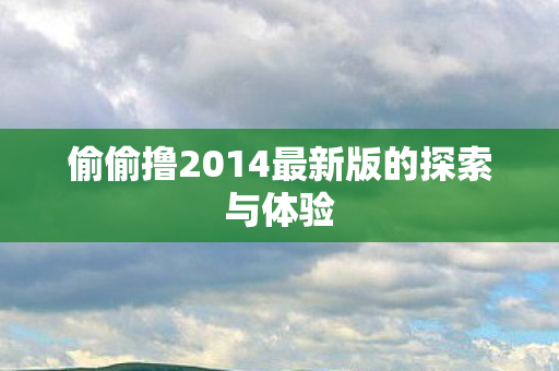 偷偷撸2014最新版的探索与体验图片
