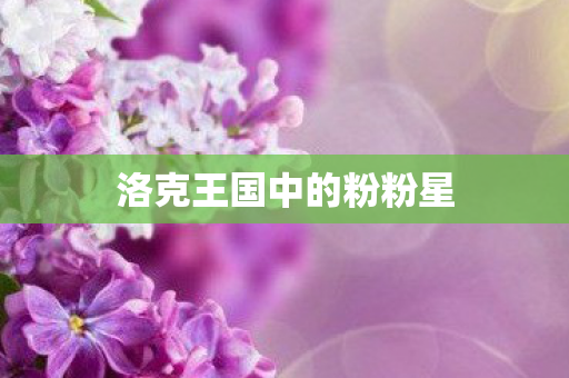 洛克王国中的粉粉星图片