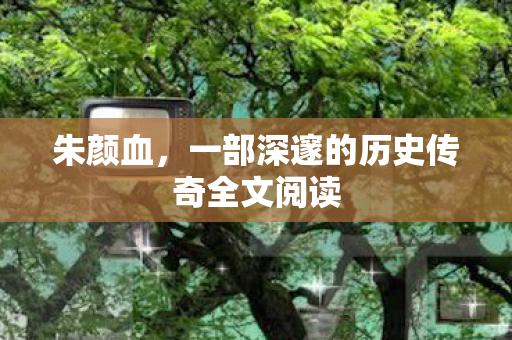 一部深邃的历史传奇全文阅读图片