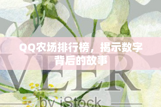 揭示数字背后的故事图片