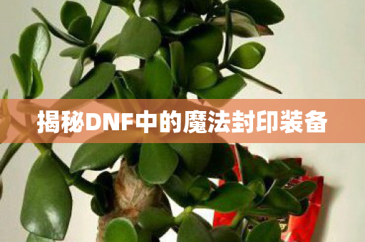 揭秘DNF中的魔法封印装备图片