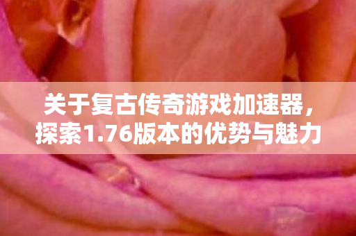 关于复古传奇游戏加速器图片