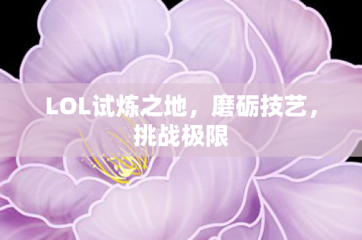 LOL试炼之地图片
