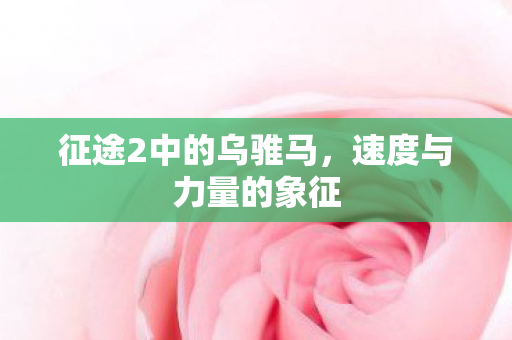 征途2中的乌骓马图片