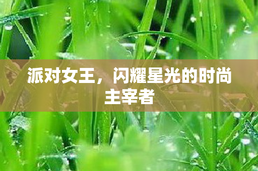 闪耀星光的时尚主宰者图片
