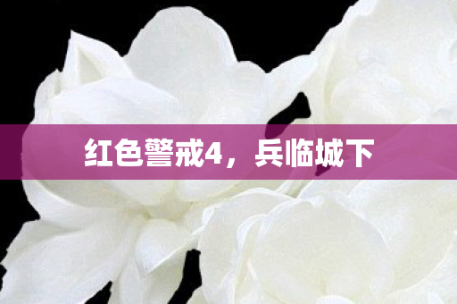 红色警戒4图片