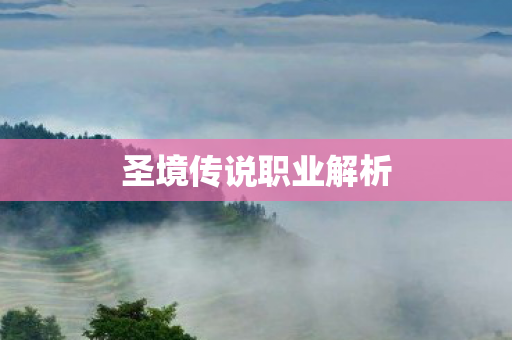 圣境传说职业解析图片