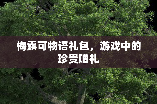 游戏中的珍贵赠礼图片