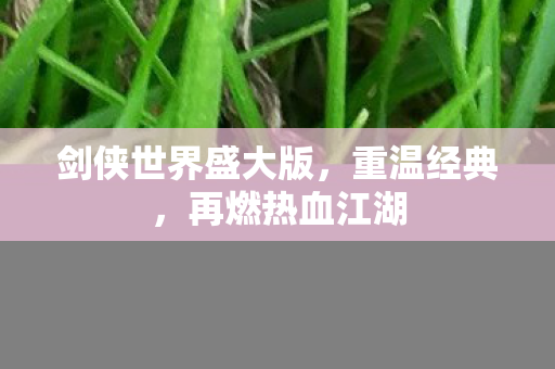 剑侠世界盛大版图片