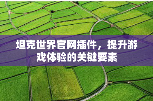提升游戏体验的关键要素图片