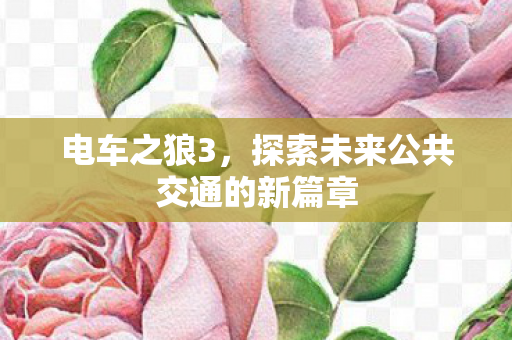 探索未来公共交通的新篇章图片