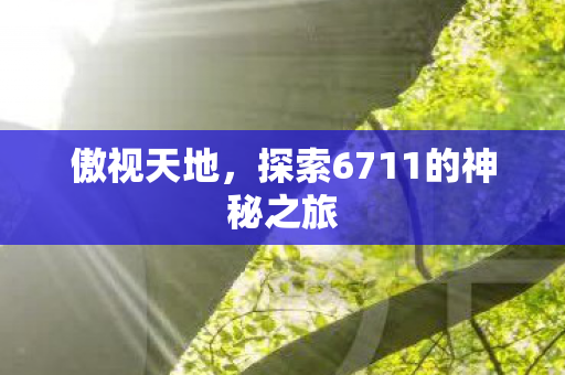 探索6711的神秘之旅图片
