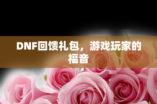 DNF回馈礼包图片