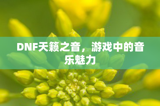 游戏中的音乐魅力图片