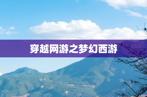 穿越网游之梦幻西游图片