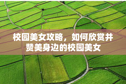 如何欣赏并赞美身边的校园美女图片