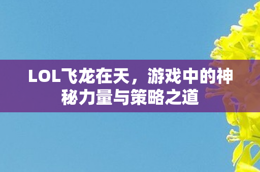 游戏中的神秘力量与策略之道图片