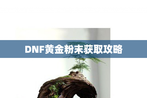 DNF黄金粉末获取攻略图片