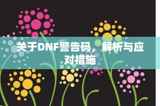 关于DNF警告码图片