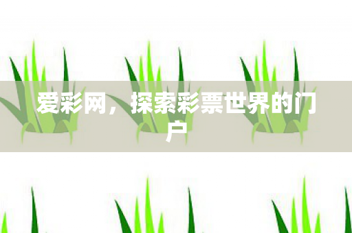 探索彩票世界的门户图片