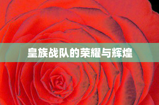 皇族战队的荣耀与辉煌图片