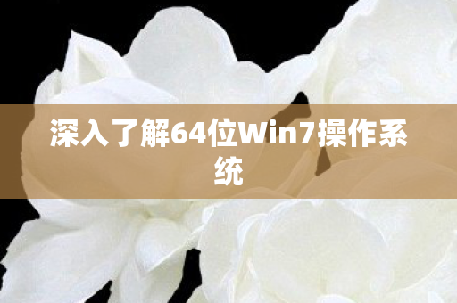 深入了解64位Win7操作系统图片