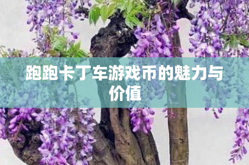 跑跑卡丁车游戏币的魅力与价值图片