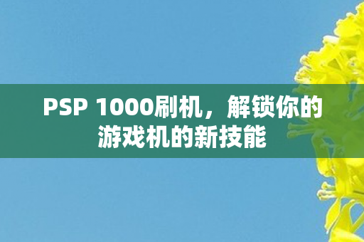 解锁你的游戏机的新技能图片