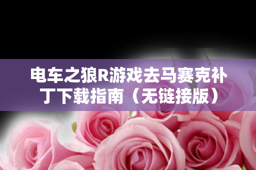 电车之狼R游戏去马赛克补丁下载指南图片